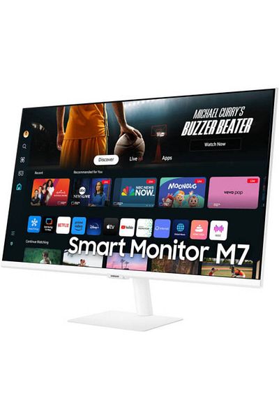Samsung 32" Smart Monitor M7, VA Panel, 4K UHD (3840x2160) Resolution, HDR10, 60Hz Refresh Rate,
