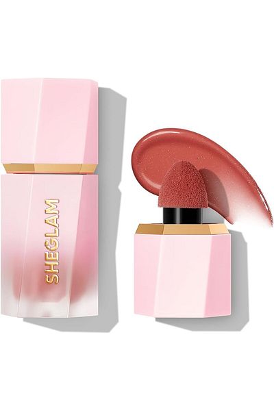SHEGLAM Color Bloom Liquid Blush Matte Finish-Risky Business