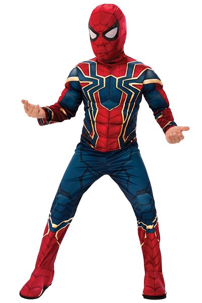 Marvel Iron Spiderman Avengers EndGame muscle costume for boys 8-10 years 135-150 cm