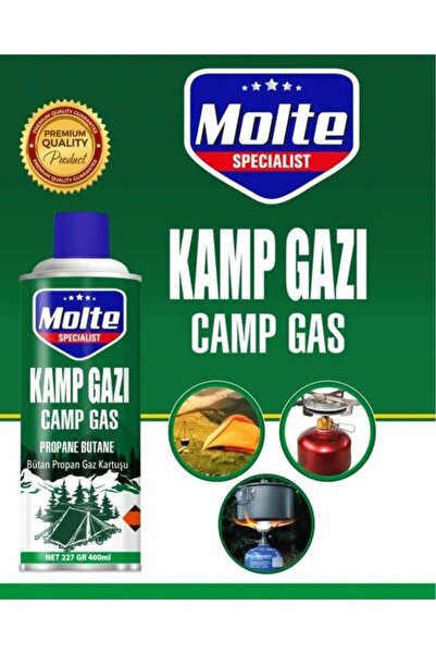 MOLTEN 1 Adet Gaz Kartuşu Set Pürmüz Gazı 227 gr Kamp Gazı