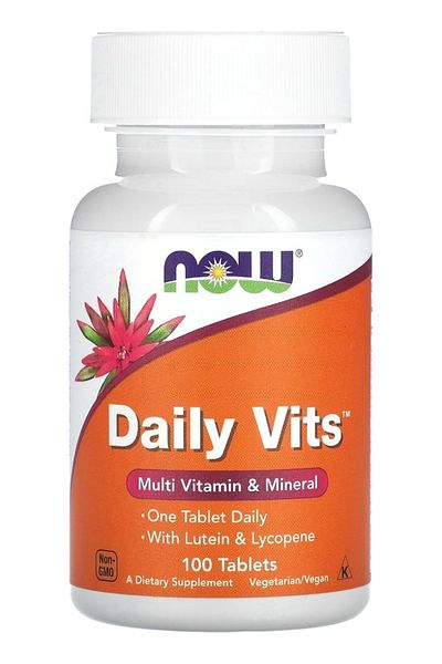 Now Foods Daily Vits Multi Tabs 100's