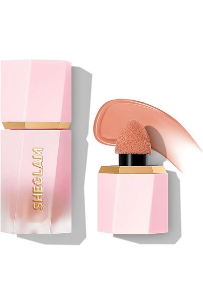SHEGLAM Color Bloom Liquid Blush Makeup for Cheeks Matte Finish - Hush Hush