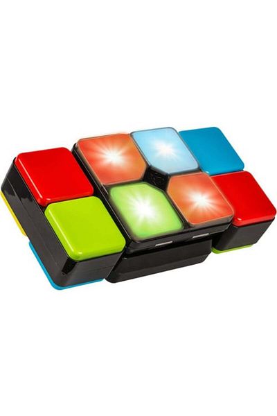 iUni Cub Rubik interactiv 3001, 4 moduri de joc, LED-uri multicolore, Multiplayer