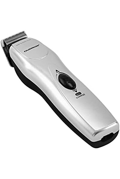 Olsenmark Rechargeable Hair Trimmer - Led Indicator Light Rechargeable - Cordless - Chromium Steel