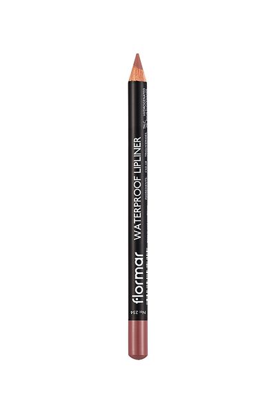 Flormar Waterproof Lip Pencil (Brown) - Waterproof Lip Pencil - 234 Vanilla Sff -8690604567478