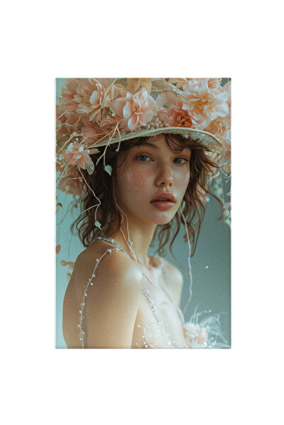 StoryGift Romania Tablou Canvas: O Femeie Plină De Eleganță Si Natură - Primă...