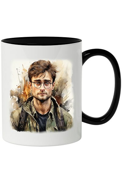 StoryGift Romania Mug With Harry Potter, Film, Books, Fictional Character, Multicolor 330 ml, Ceramic, With ,STG.