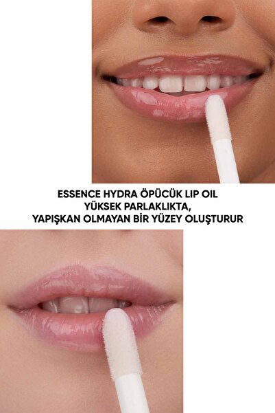 Essence Hydra Kiss Lip Oil Dudak Parlatıcısı-01 Kiss From A Rose