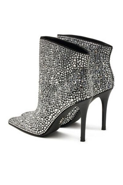 Steve Madden women's ankle boots SM11003450 silver