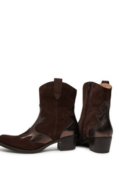 Unisa Women's Cowboy Boots brown UNISA-GRETTE_BS_MEC MIDBR/ZINC