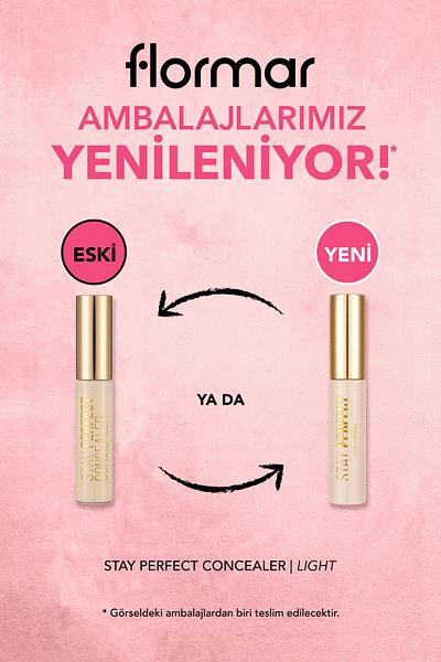 Flormar Stay Perfect Concealer 002 Light - New