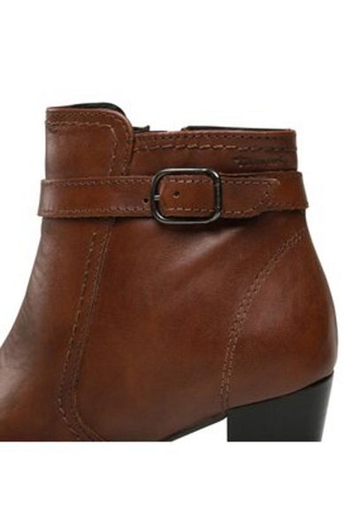 Tamaris women's ankle boots 1-1-25049-41 brown
