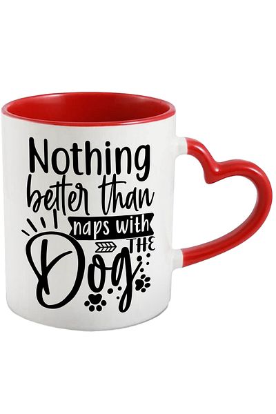 StoryGift Romania Mug for dog lovers who consider a nap with their dog, With ,STG.