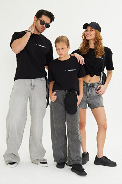 The Champ Clothing Los Anđeles štampana 100% pamučna oversize bela unisex deč...
