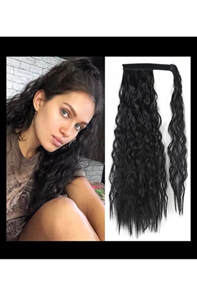 animis beauty Extensie de par Coada par Neagra, creata, 60 cm, fibra sintetic...