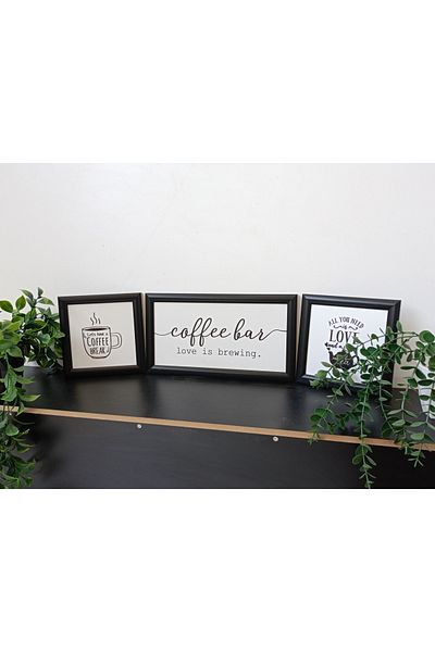 Wooden Factory Kitchen, Tea, Coffee Corner, Plastic Frame Table Set