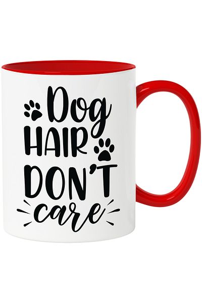 StoryGift Romania Paw mug for dog lovers - pets play with Handle Ro, Cu, STG.