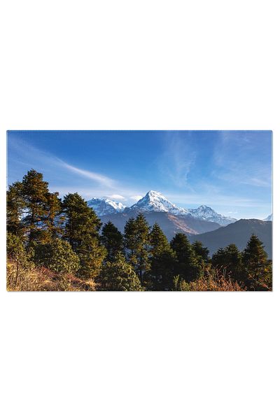 StoryGift Romania Tablou Canvas Priveliste Uimitoare A Annapurna South, Natura, Munte, Peisaj, Nepal, Himalaya, C