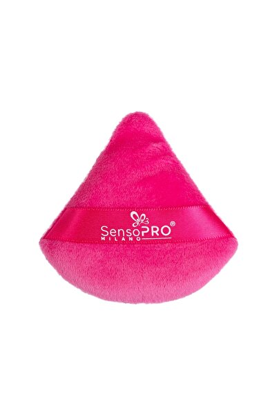 SensoPRO Milano Burețel de machiaj triunghiular, roz