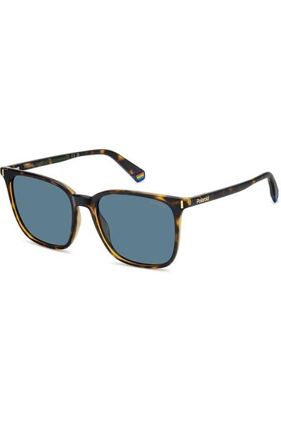 Polaroid Ochelari de soare polarizați pentru femei Polaroid PLD 6226/S 086/C3, Plastic, Havana, 54 mm