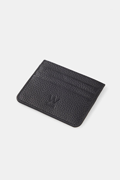 W Collection Black Card Holder