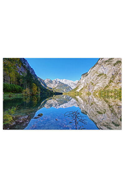 StoryGift Romania Tablou Canvas 90 X 60cm Frumosul Lac Obersee In Alpii Bavar...