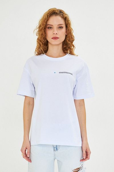 The Champ Clothing Tricou oversize pentru femei, 100% bumbac, imprimat Los Angeles