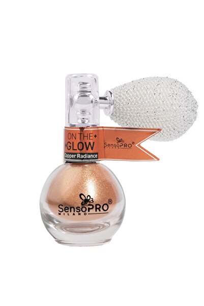SensoPRO Milano Iluminator pudră Glow SensoPRO Milano cu pompă, culoarea cuprului