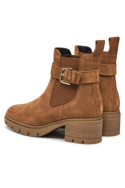 Tamaris tamaris women's ankle boots 1-25447-43 brown
