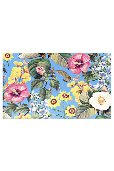 StoryGift Romania Tablou Canvas: Model Floral Detaliat In Nuante Delicate