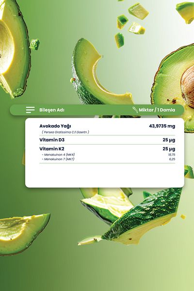 MORE THAN Avocado D3K2 20 ml Drops