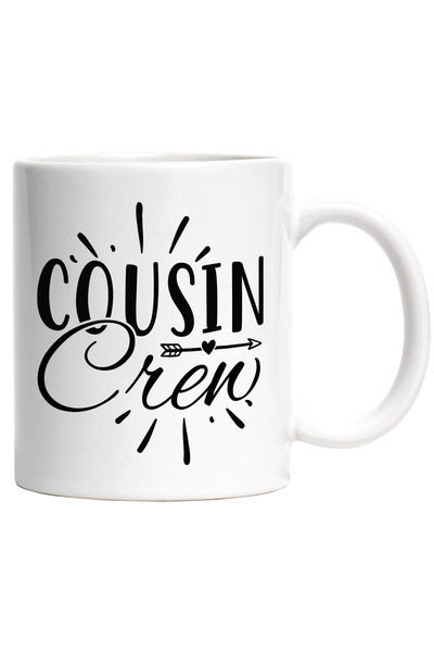 StoryGift Romania Cana Cu Textul In Engleza "cousin Crew" - Gasca/echipa Veri...