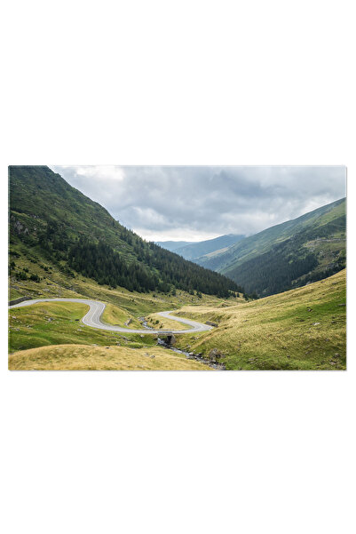 StoryGift Romania Tablou Canvas 40 X 25cm - Drum Prin Muntii Fagaras: Natura,...