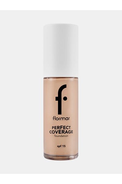 Flormar Perfect Coverage Foundation with SPF15, 101 Pastelle