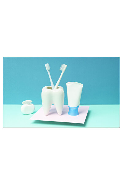StoryGift Romania Tablou Canvas - Clinica Stomatologica, Igiena Dentala, Tehn...