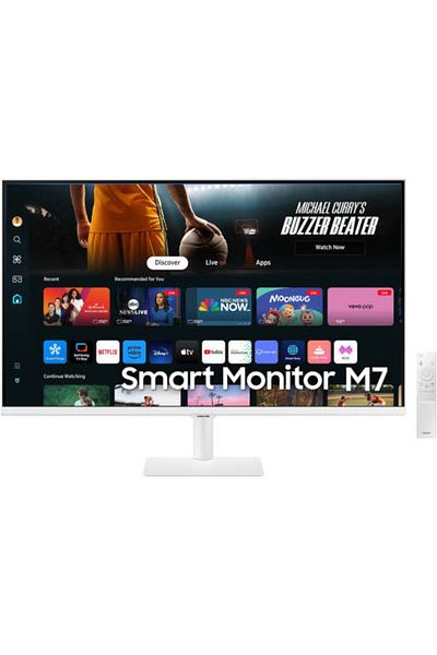 Samsung 32" Smart Monitor M7, VA Panel, 4K UHD (3840x2160) Resolution, HDR10, 60Hz Refresh Rate,