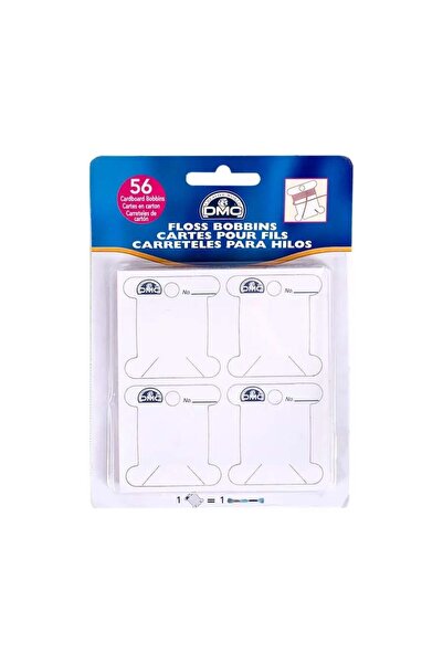 Dmc 56 Adet Karton İplik Sarma Kartları 6101-12