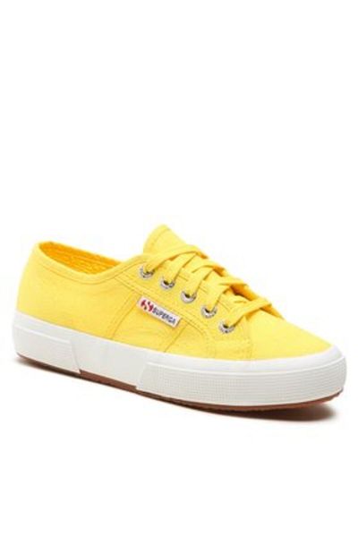 Superga women's sneakers S000010 yellow