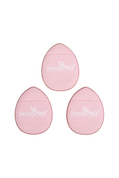 SensoPRO Milano Set de 3 bureți de machiaj - aplicare corector SensoPRO Milan...