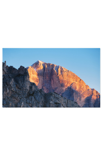 StoryGift Romania Tablou Canvas Peisaj Dolomitic In Alpii Italieni Munte, Apus, Peisaj, Natura, Aventura 1688