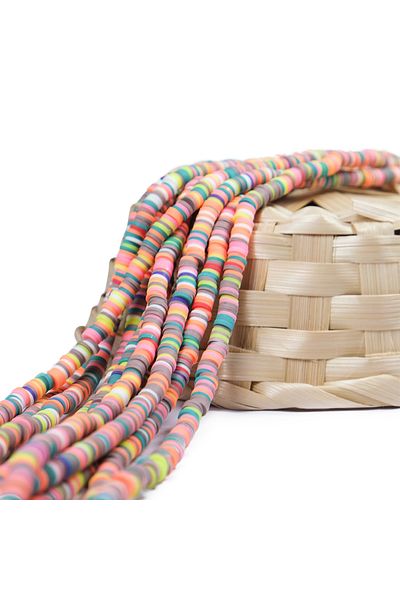 Prestij Boncuk Mixed Color Fimo Beads Sequence Model 4