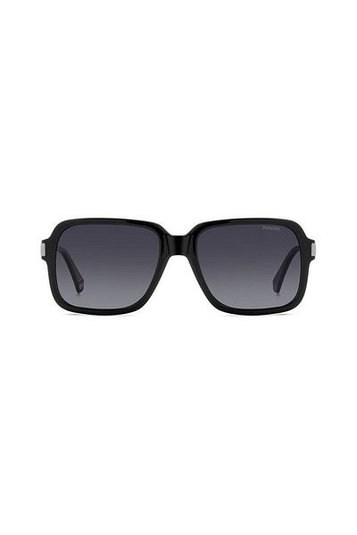 Polaroid Polarized Sunglasses Men Polaroid PLD 6220/S/X 807/WJ, Plastic, Black, 56 mm