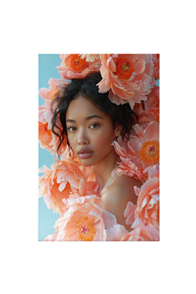 StoryGift Romania Tablou Canvas Frumusețea Femeii A Cărei Privire Vorbește De...