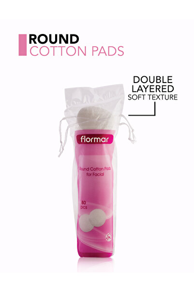 Flormar Round cotton facial pads