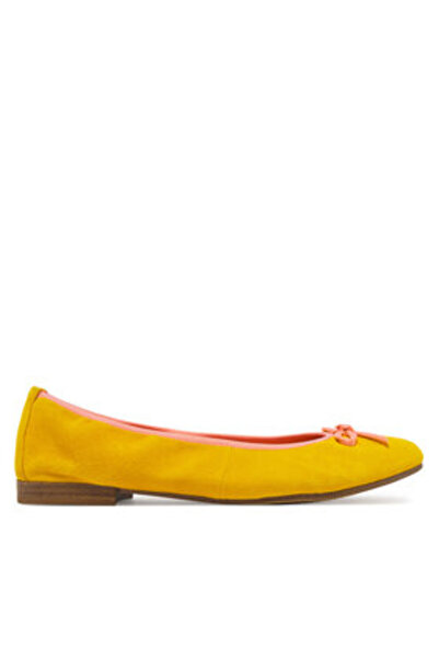 Tamaris tamaris women's ballerinas 1-22166-44 yellow