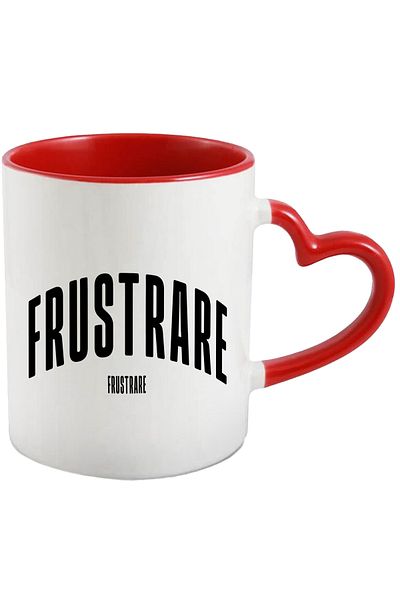 StoryGift Romania Mug The Word Frustration, Motivational, Self Help, Self Understanding, Appreciation,, With ,STG.