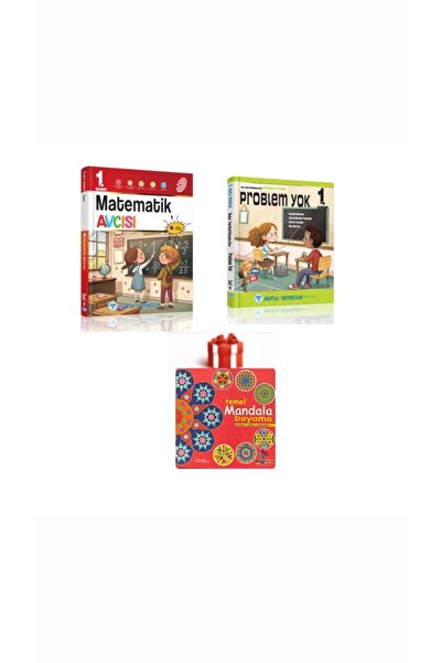 Mutlu Yayıncılık 1. Sınıf Yeni Nesil Matematik Avcısı+ problem yok +mandala h...