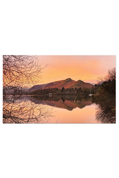 StoryGift Romania Tablou Canvas Districtul Lacului, Cumbria, Anglia, Iarna, S...