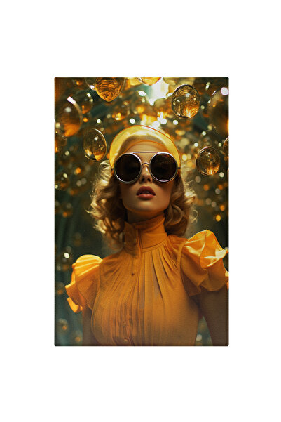 StoryGift Romania Tablou Canvas: Fotografie Cu O Fata Draguta Cu Ochelari De ...