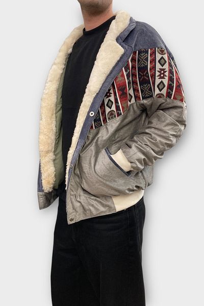 CANMODA (7403) XL размер специално яке с винтидж шарки